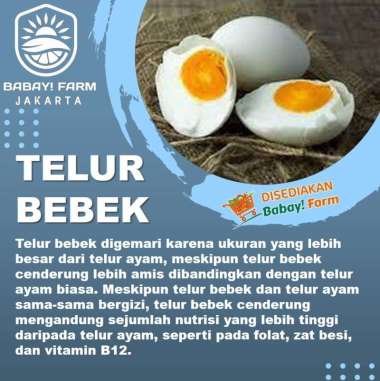 Telur Bebek / Telur Asin Matang / Telur Asin Asap Tel.Asin Matang