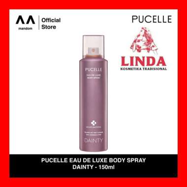 PUCELLE EAU DE LUXE BODY SPRAY 150ML (kaleng) Dainty
