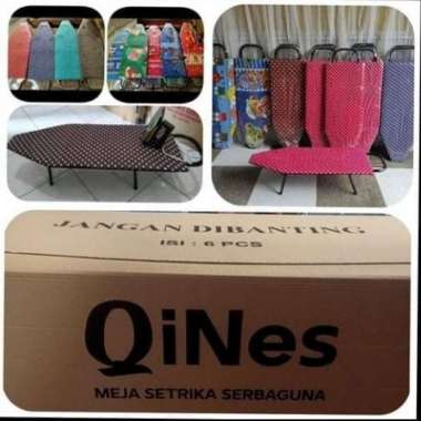meja setrika duduk qines