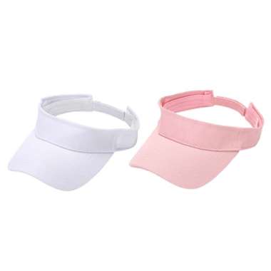 Promo 2Pcs Sun Visor Hat Kids Adult 