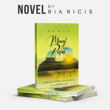 Buku Novel Ria Ricis Next Maaf Untuk Papa Saya Pamit Jilid 2 National Best Seller MAAF UTK PAPA