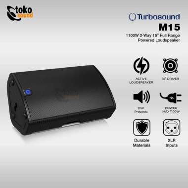 Turbosound Milan M15 Powered LoudSpeaker