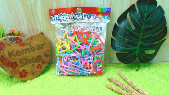 LB1 Mainan Edukasi Anak Mainan Anak Mainan Block Wisdom Stick