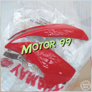 Body Cowling Sayap depan kiri Aerox 155 merah metalik Original Yamaha