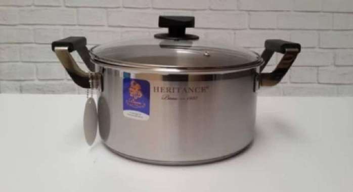 Bima Heritance Saucepot 24cm Panci Stainless Induction BP120224