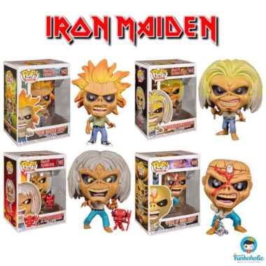 Funko POP! Set Promotion Rocks Iron Maiden - Skeleton Edie [4 items]