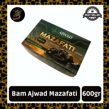 Kurma Bam Ajwad Mazafati 600Gr Termurah