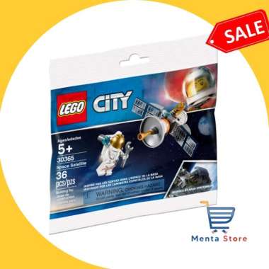 LEGO Polybag City 30365 Space Satellite Solar Panels Minifigure Suit