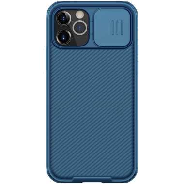 Nillkin Hard Case (CamShield Pro Case) - Apple Iphone 12 / Apple Iphone 12 Pro - Blue -
