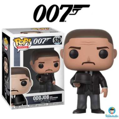 Funko POP! James Bond 007 - Oddjob From Goldfinger (Throwing Hat) #526