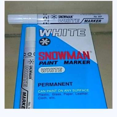 Snowman Spidol PUTIH Spidol Snowman PUTIH Permanen