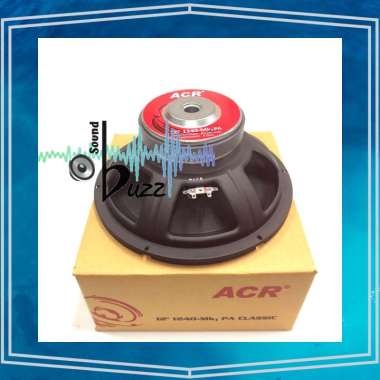 Speaker 12 inch ACR 1240 Mk1 PA Classic - Full Range Hitam