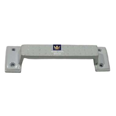 tarikan laci kotak powder coating/tarikan laci kotak lekuk minimalis Putih