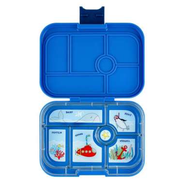 Yumbox Original 6 compartments - Surf Blue Submarine