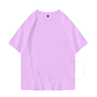 ELLIPSESINC Kaos Oversize Pria & Wanita Polos XL LILAC