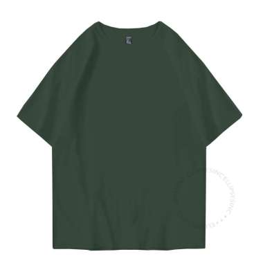 ELLIPSESINC Kaos Oversize Pria & Wanita Polos XL ARMY