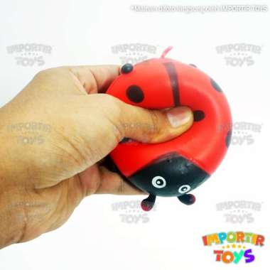 Mainan Squishy Berbagai Bentuk unik Stress Ball Squishy Pereda Stress Kumbang