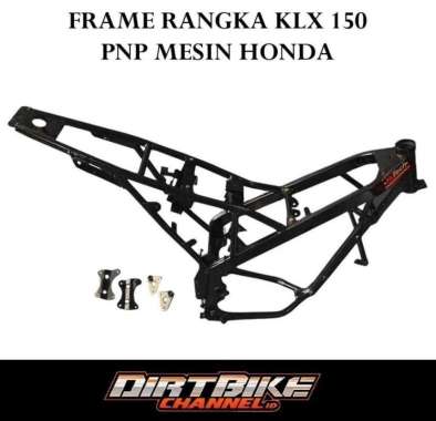 RANGKA KLX FRAME KLX TRAIL HUTECH MESIN HONDA