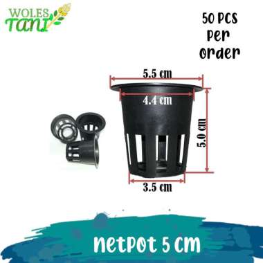 Netpot 5 Cm 50 Pcs Multicolor