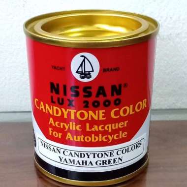 cat Candy tone Nissan Lux 2000 - Yamaha Green (candy green / hijau)