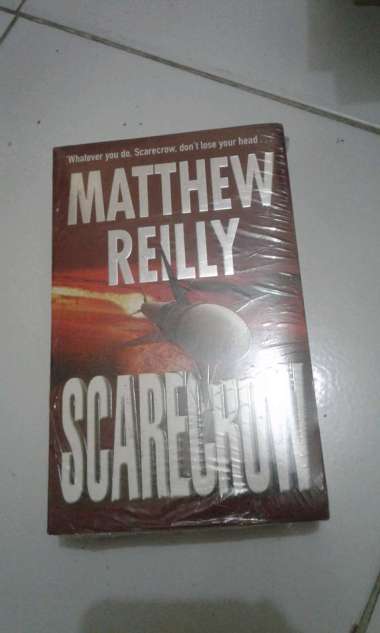 ORIGINAL NOVEL INGGRIS SCARECROW -Matthew Reilly