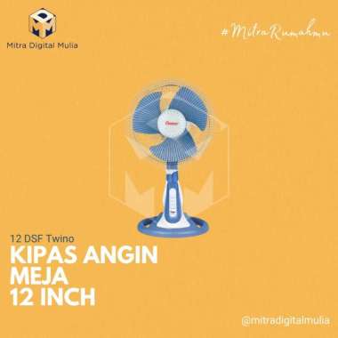 Cosmos 12-DSF Twino Kipas Angin Meja|Dinding