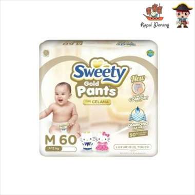 Sweety Popok Bayi Pantz Royal Gold - M 60 NEW