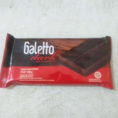 coklat galetto dark 250 gr