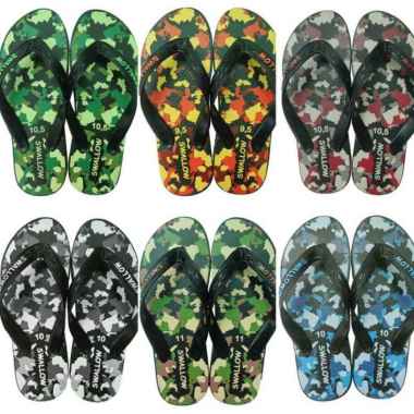 Sandal Jepit Swallow Army / Sandal Klasik Swallow Army variasi