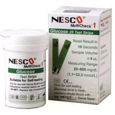 Nesco Strip Gula Darah / Strip Glucose Nesco Gula Darah