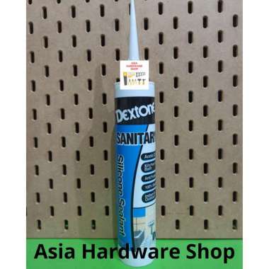 Lem DEXTONE Silicone Sealant Sanitary Lem Silikon Anti Jamur 300ml White / Putih