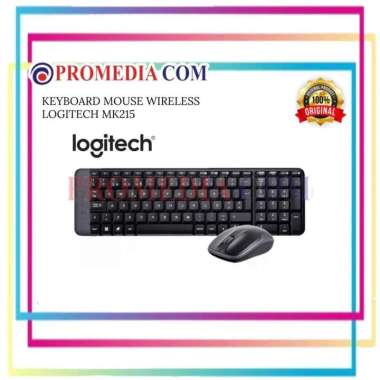 KEYBOARD MOUSE WIRELESS LOGITECH MK215