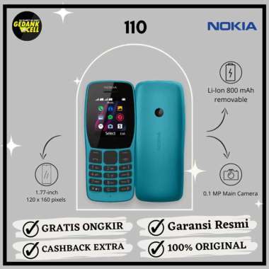 Nokia 110 - Hp Tombol New