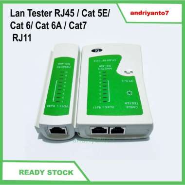 LAN TESTER (Penguji Kabel LAN RJ45 / Kabel Telepon RJ11)