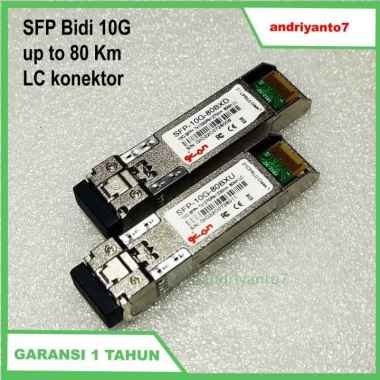 SFP+ 10G BIDI compatible Cisco Mikrotik Juniper 70-80Km LC