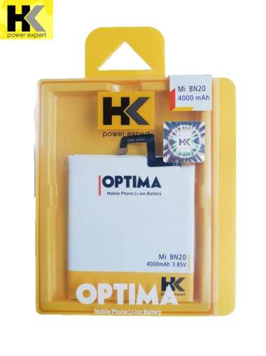 Baterai HK Optima Xiaomi Mi 5C BN20 4000 mAh 3.85V Double IC