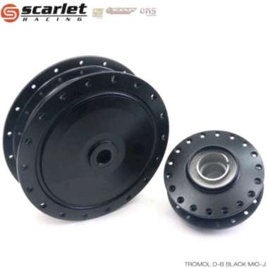 TROMOL DEPAN BELAKANG MIO J SCARLET RACING Crum