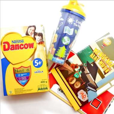 Nestle Dancow 5+ 400 gr vanilla Berhadiah Snk ada di deskripsi. Dancow 5+. Dancow 400gr Dancow Vanil