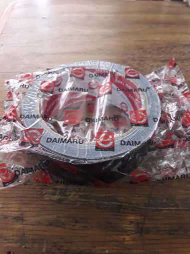 Lakban Kain cloth Tape Lakban Hitam 1 inch Daimaru HITAM