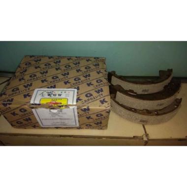Birkens Kampas Rem Belakang Mitsubishi Mirage Silver