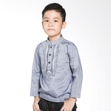 Intresse KD-840825-BL Baju Koko Anak - Grey Blue
