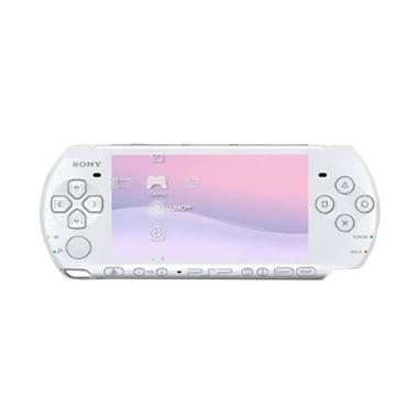 Sony PSP 3000 Game Console - White + 8 GB Full Games