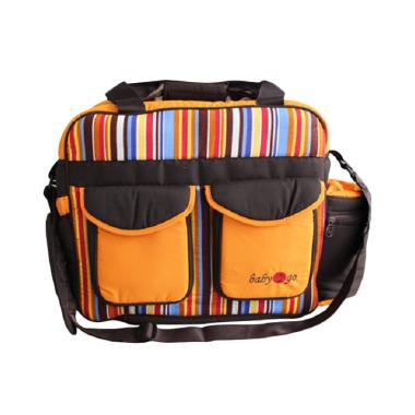 Weekend Deal - BabyScots Baby 2 Go 09 Diapers Bag Tas Bayi - Orange