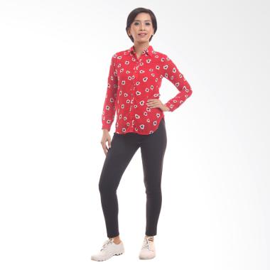 MISS MATCHING Katya Kemeja - Merah