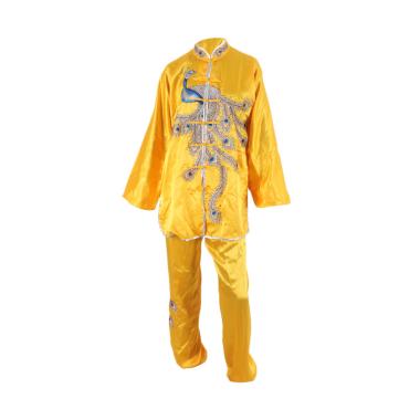 Proteam Merak Biru Baju Tai Chi - Kuning L Yellow