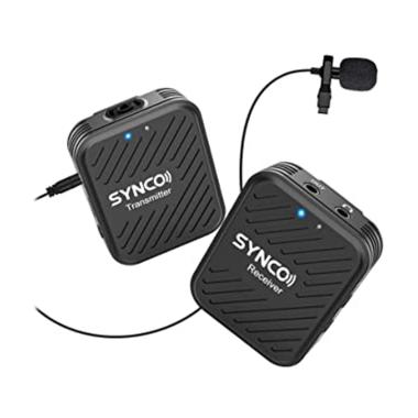 Synco 2.4GHz Wireless Lavalier Mic 1 Transmitter G1 A1 black