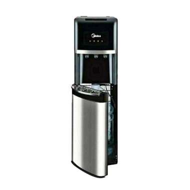 Midea YL-1567B Galon Bawah Dispenser [H/N/C (T/ Khusus Bandung] HItam - Abu-abu