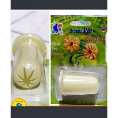 Cetakan semprit bunga Sin Lian 116 kue kering kuning