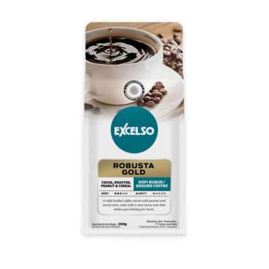 Excelso Robusta Gold Bubuk Kopi 200G