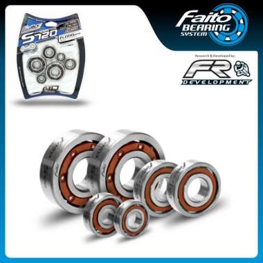 Faito Racing Engine Bearing Set S720 Highspeed for Honda Win 100 SILVER